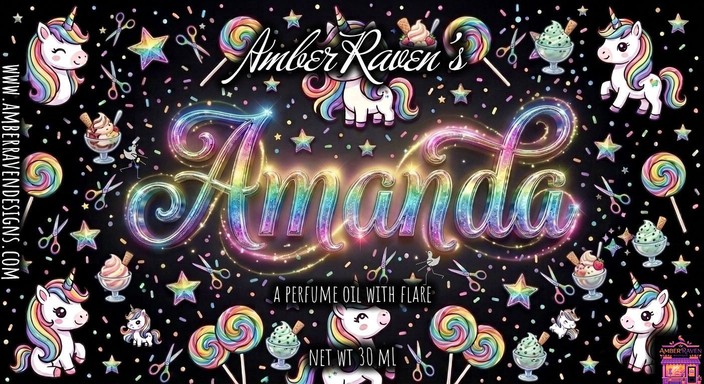 "Amanda" by Amber Raven - A Fragrance Oil